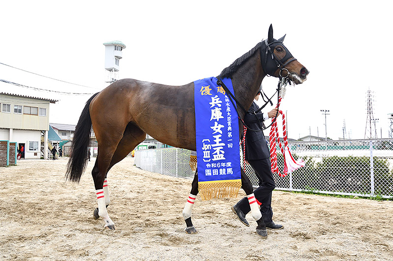 2024年 ライオットガール　直線人気2頭を突き放す