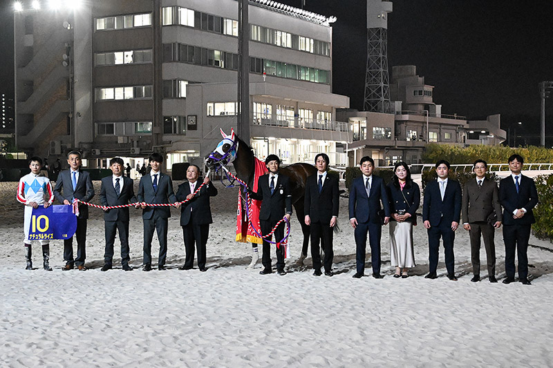 2025年 ナチュラルライズ　6馬身差の圧勝で、ダート三冠の主役へ