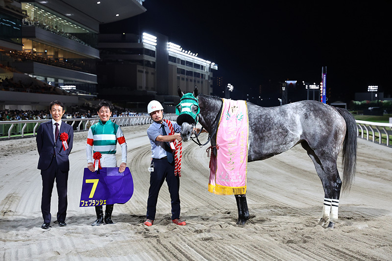 2025年 フェブランシェ　鞍上の好判断光る、ダートグレード初制覇