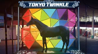 ハイセイコー馬像