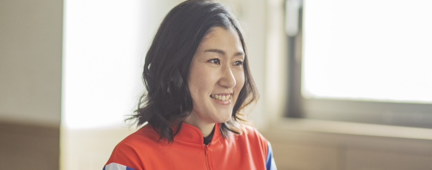 先輩の騎乗姿を見て、決意。