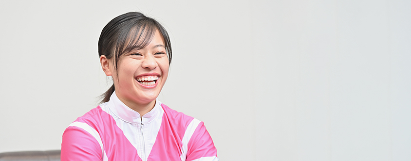 ジェットコースターが好きで、競走馬でもスピードを感じてみたかった